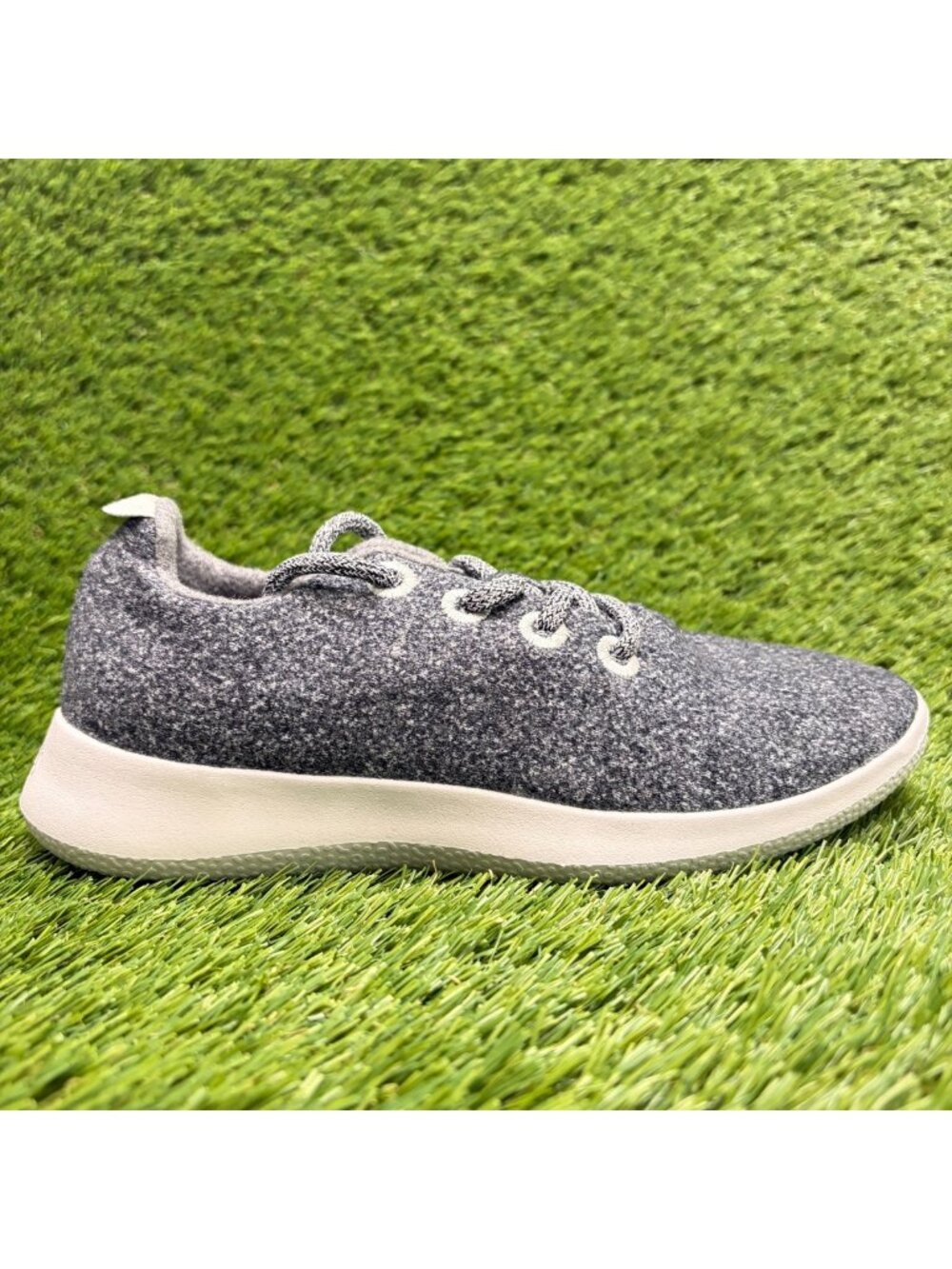 Allbirds Wool Runners Natural Gray Womens Size 7 Athletic Running Shoes Sneakers